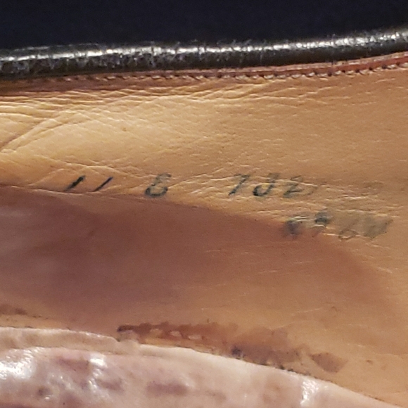 Brooks Brothers Brown Leather Wing Tips Size 11E - Picture 7 of 8